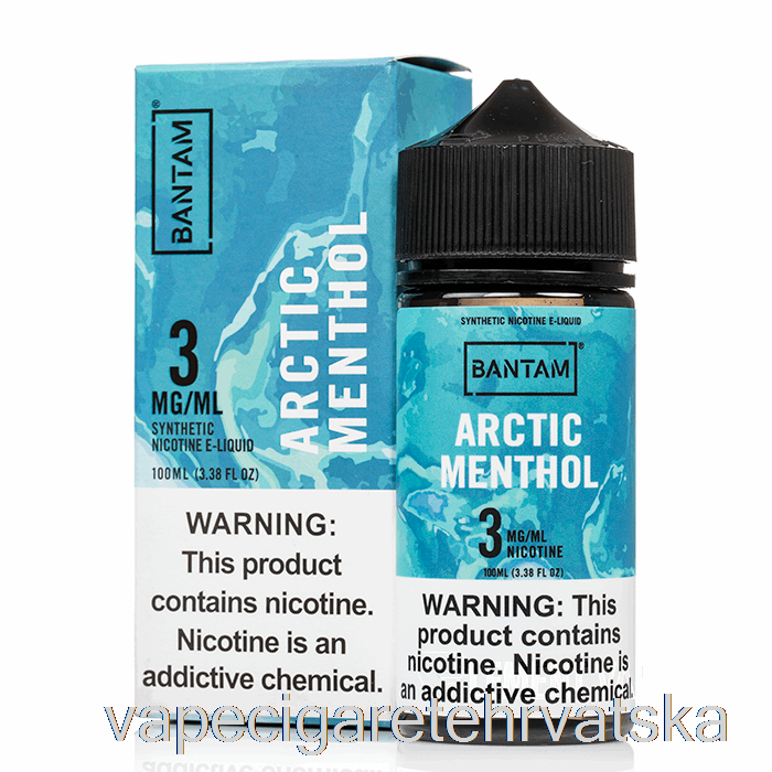 Vape Cigarete Arktički Mentol - Bantam Vape - 100ml 3mg
